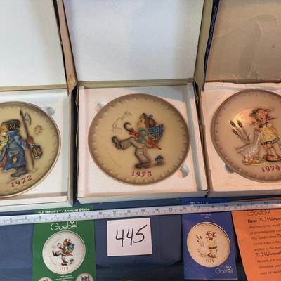 Hummel Plate Set