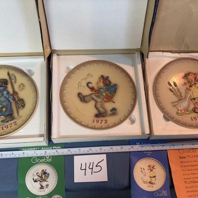 Hummel Plate Set