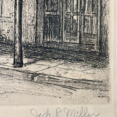 Framed Print Signed and Numbered by Jack Miller