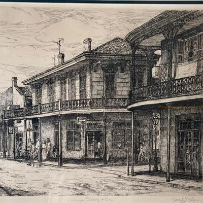 Framed Print Signed and Numbered by Jack Miller
