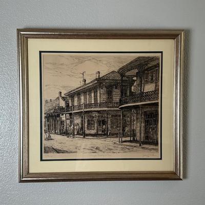 Framed Print Signed and Numbered by Jack Miller