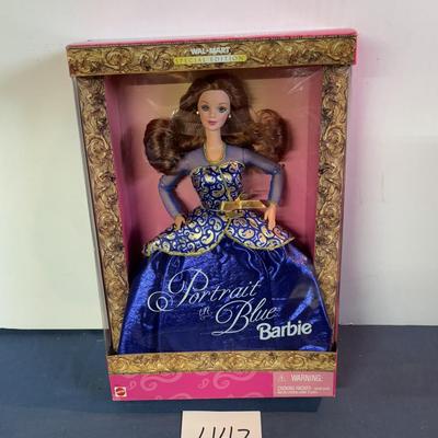 Portrait in Blue Barbie