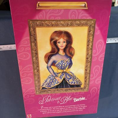 Portrait in Blue Barbie