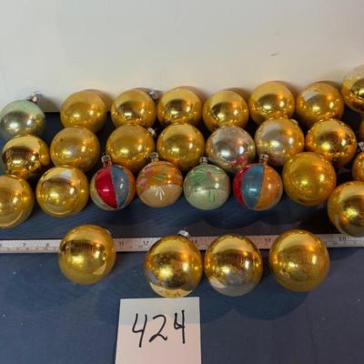 Vintage Christmas Balls