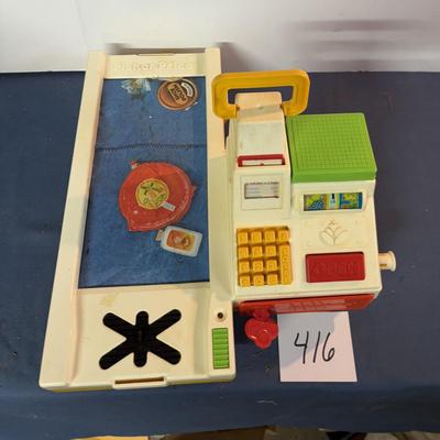 Vintage Fisher Price Grocery Scan Checkout