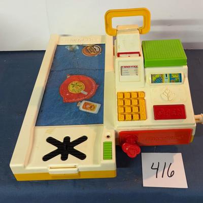 Vintage Fisher Price Grocery Scan Checkout