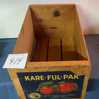 Vintage Wooden Crate