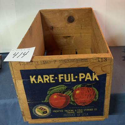 Vintage Wooden Crate