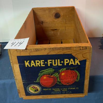 Vintage Wooden Crate