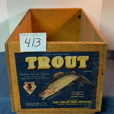 Vintage Wooden Crate
