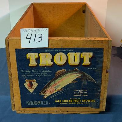 Vintage Wooden Crate
