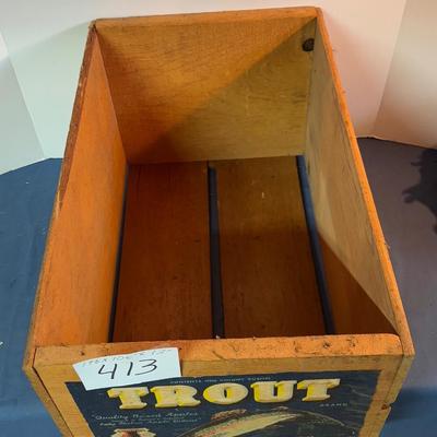 Vintage Wooden Crate