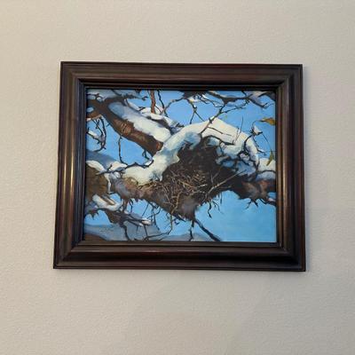 SIGNED FRAMED PRINT