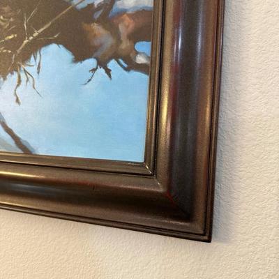 SIGNED FRAMED PRINT