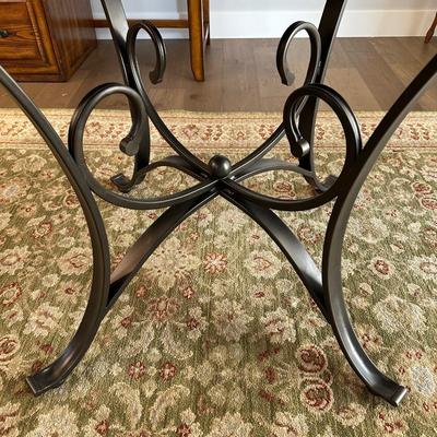 DINING ROOM TABLE AND 4 CHAIRS
