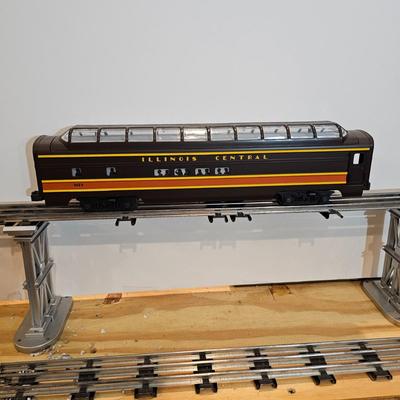 Illinois Central F3 A-B-A Set w/7 Passenger Cars & Boxes (T2-JS)