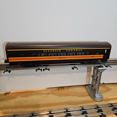 Illinois Central F3 A-B-A Set w/7 Passenger Cars & Boxes (T2-JS)