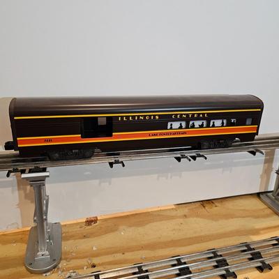 Illinois Central F3 A-B-A Set w/7 Passenger Cars & Boxes (T2-JS)