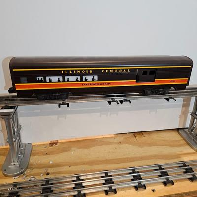 Illinois Central F3 A-B-A Set w/7 Passenger Cars & Boxes (T2-JS)