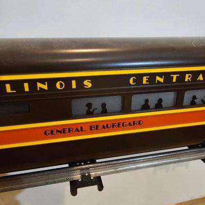 Illinois Central F3 A-B-A Set w/7 Passenger Cars & Boxes (T2-JS)
