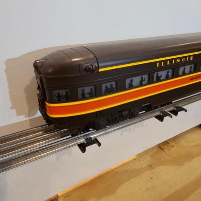Illinois Central F3 A-B-A Set w/7 Passenger Cars & Boxes (T2-JS)