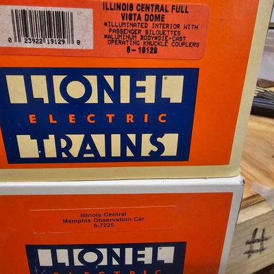 Illinois Central F3 A-B-A Set w/7 Passenger Cars & Boxes (T2-JS)