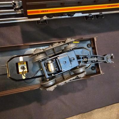 Illinois Central F3 A-B-A Set w/7 Passenger Cars & Boxes (T2-JS)