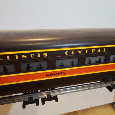 Illinois Central F3 A-B-A Set w/7 Passenger Cars & Boxes (T2-JS)