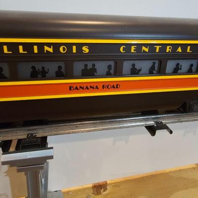 Illinois Central F3 A-B-A Set w/7 Passenger Cars & Boxes (T2-JS)