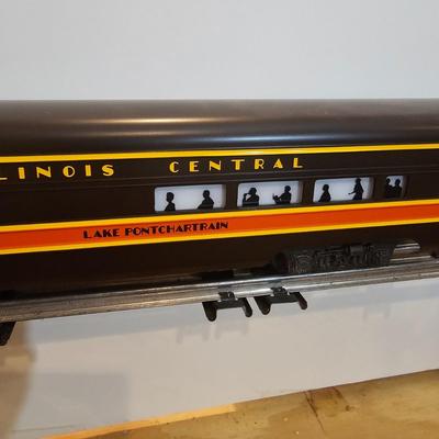 Illinois Central F3 A-B-A Set w/7 Passenger Cars & Boxes (T2-JS)