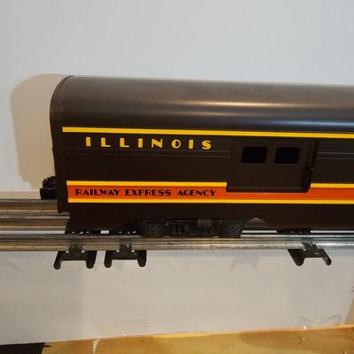 Illinois Central F3 A-B-A Set w/7 Passenger Cars & Boxes (T2-JS)
