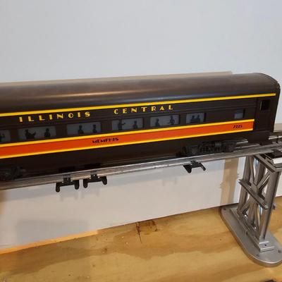 Illinois Central F3 A-B-A Set w/7 Passenger Cars & Boxes (T2-JS)