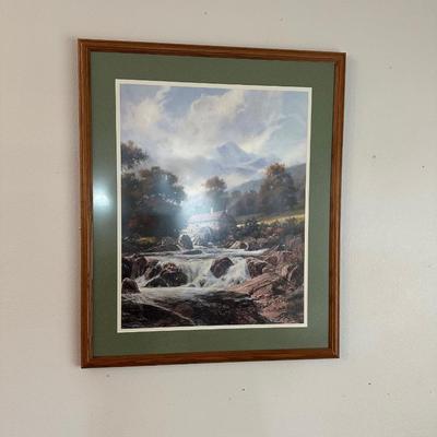 LARGE FRAMED PRINT