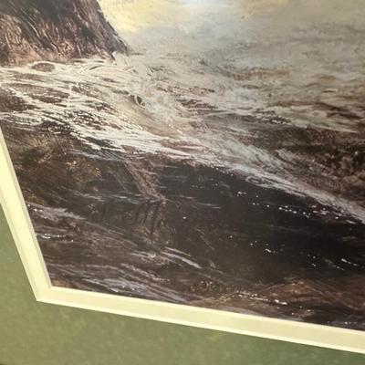 LARGE FRAMED PRINT