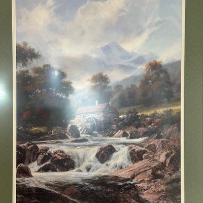 LARGE FRAMED PRINT