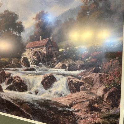LARGE FRAMED PRINT
