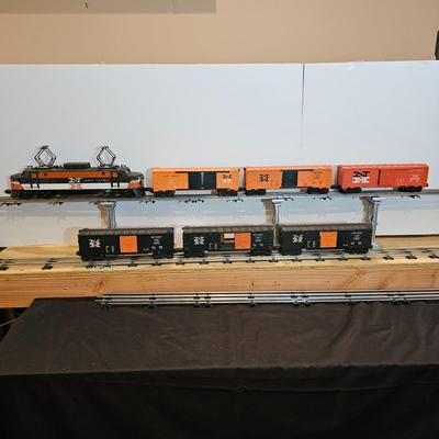 New Haven EP5 Electric Engine and Six Boxcars (T2-JS)