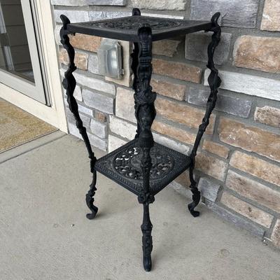 CAST IRON PATIO TABLE