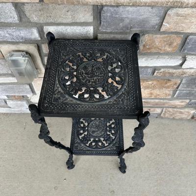 CAST IRON PATIO TABLE