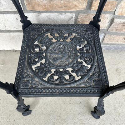 CAST IRON PATIO TABLE
