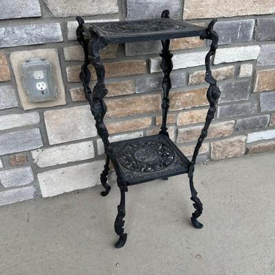 CAST IRON PATIO TABLE