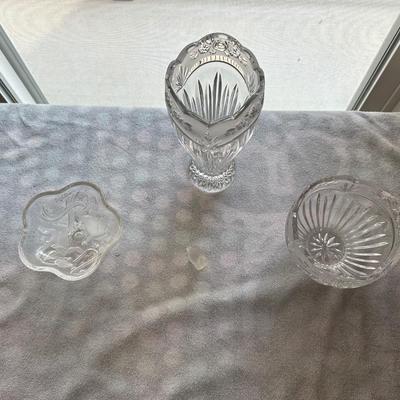 VASE AND SERVING PIECES