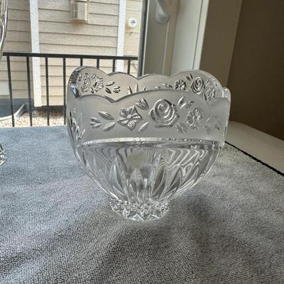 VASE AND SERVING PIECES