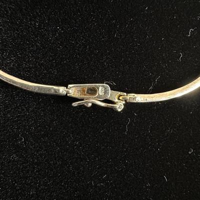 GORGEOUS 925 STAMPED MATCHING NECKLACE, EARRINGS AND BRACELET