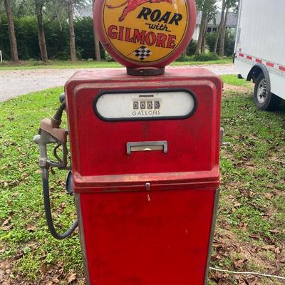 Roar with Gilmore Wayne Gas Station Pump Garage Man Cave Decor