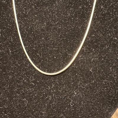 5 NECKLACES STAMPED 925 AND 925 “FAITH” RING