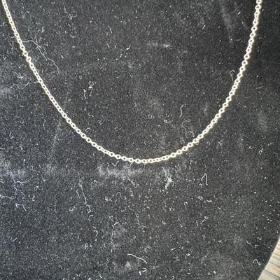 5 NECKLACES STAMPED 925 AND 925 “FAITH” RING