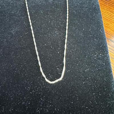 5 NECKLACES STAMPED 925 AND 925 “FAITH” RING