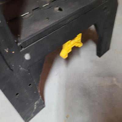 Two Plastic Sawhorses (W-EL)