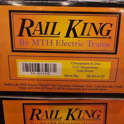 Chesapeake & Ohio A-B-A F7A Set & Five Coaches + Boxes (T1-JS)